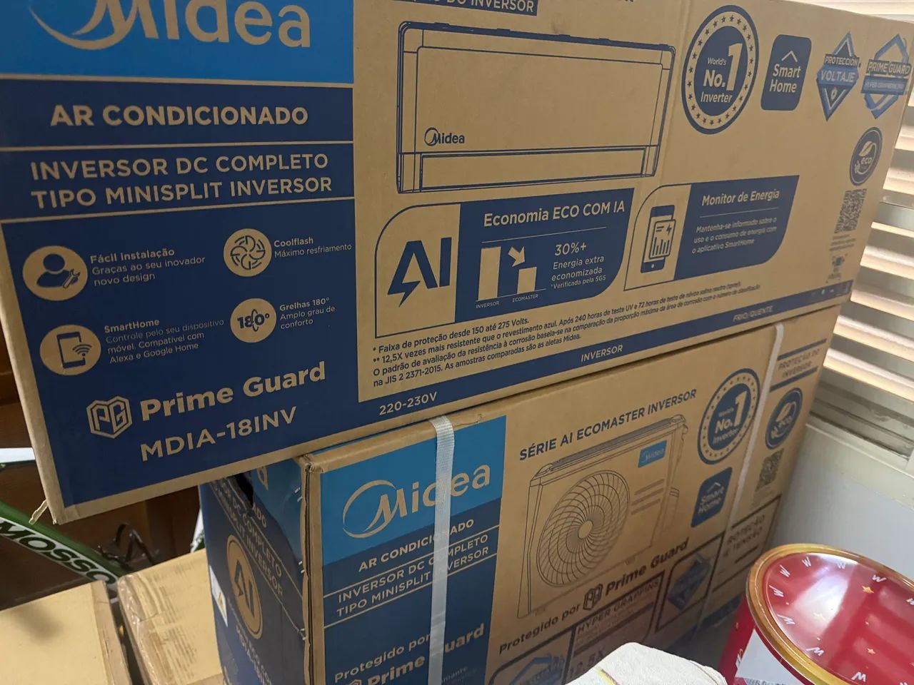 AR CONDICIONADO MIDEA 18.000 INV