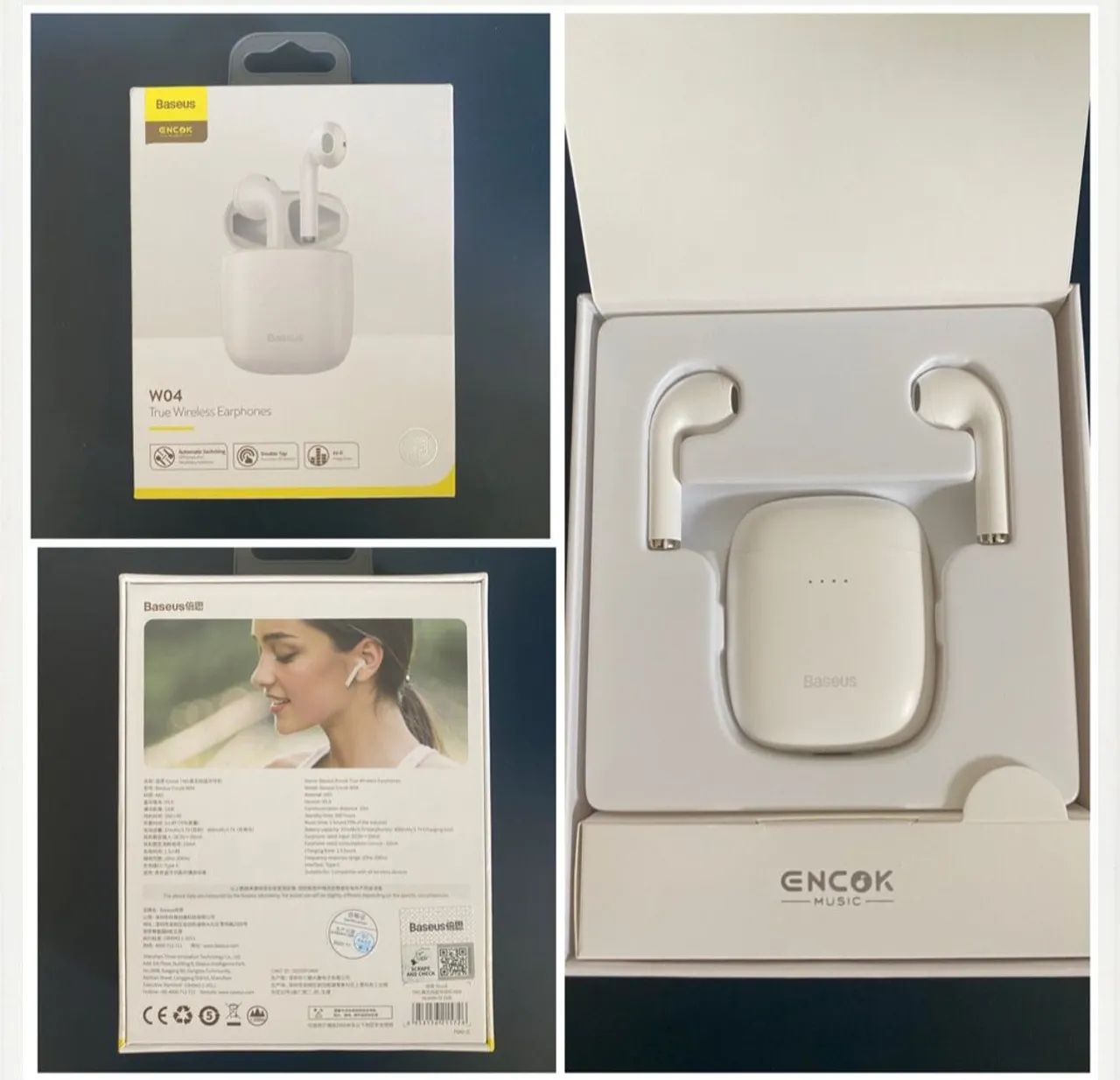 Fone Baseus Encok W04 Pro - Foto 4