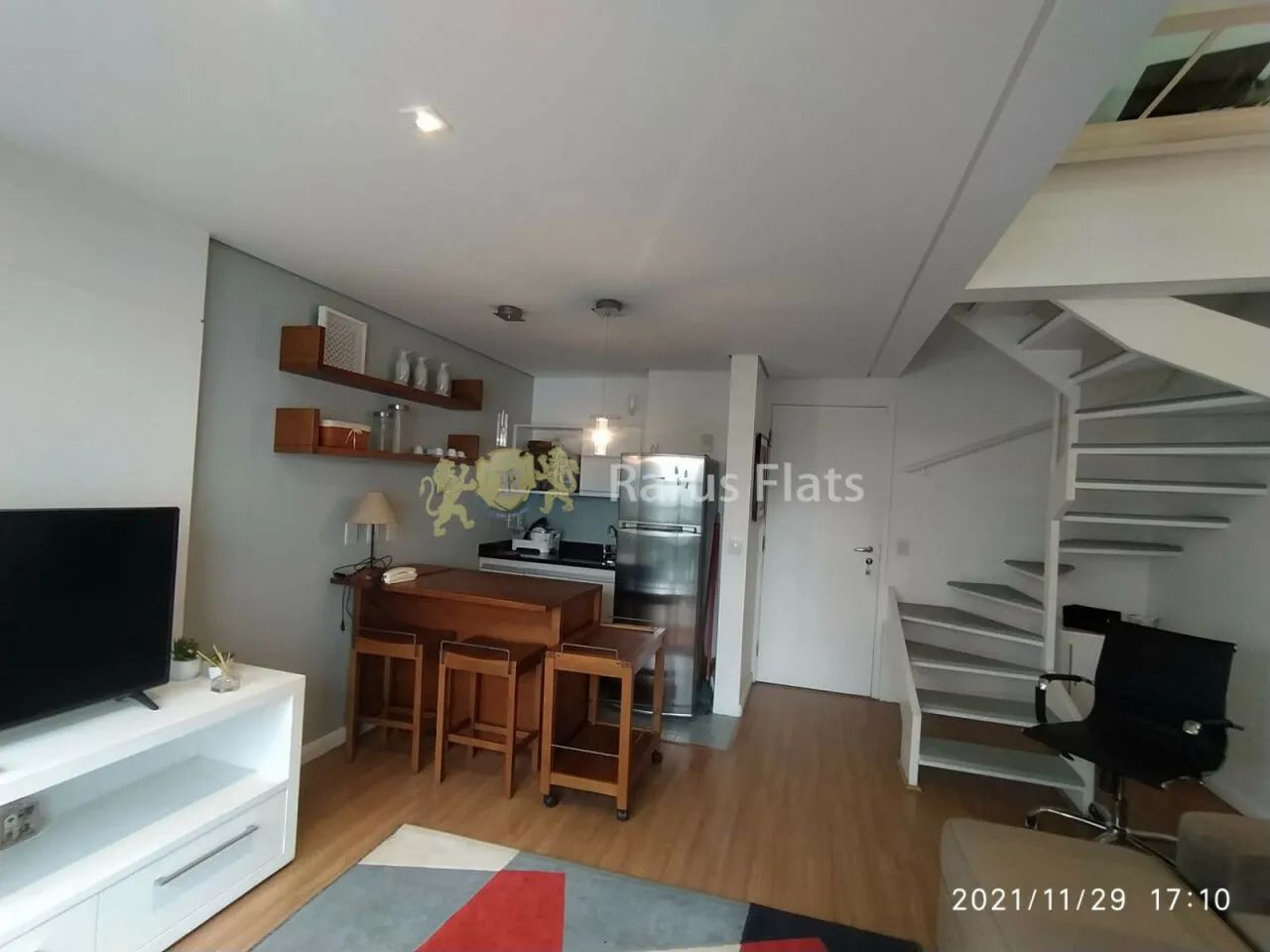 Flat com 1 Quarto para alugar, 47m² - Vila Nova Conceição - Foto 4