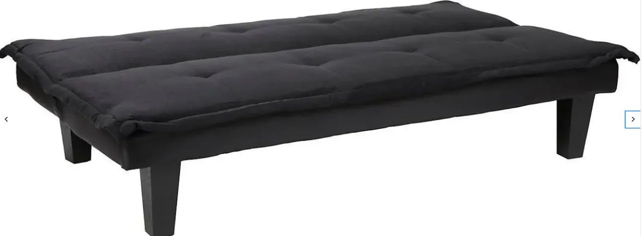 Sofá Cama Independente Homy Preto - Foto 2