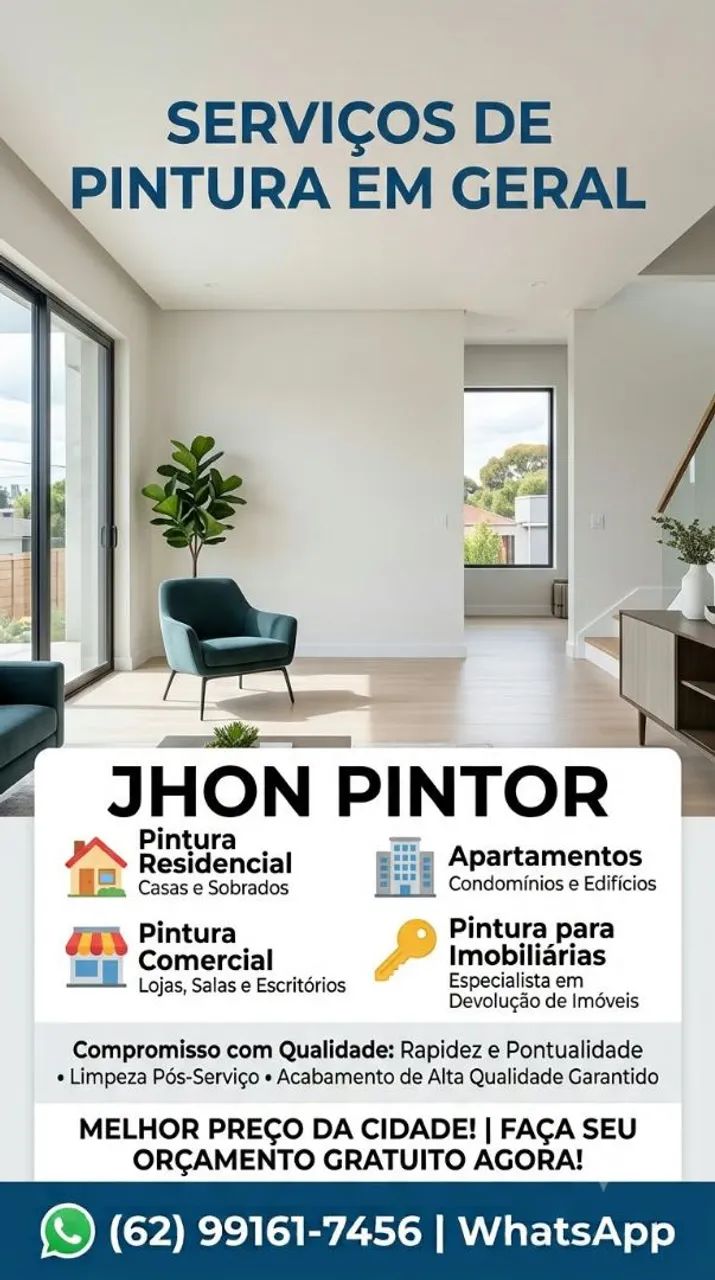 Serviços de Pintura em Geral 