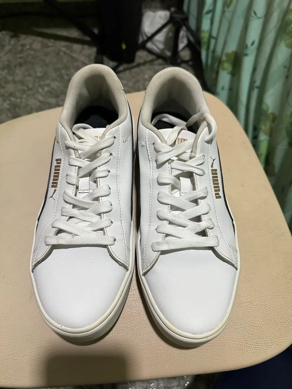 Tênis 39/40 PUMA Smash Platform V3 feminino  - Foto 4
