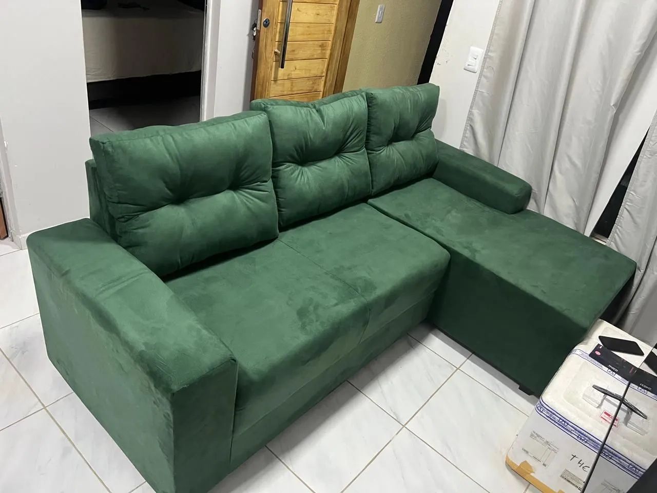 Sofá Retrátil Novo - Foto 3