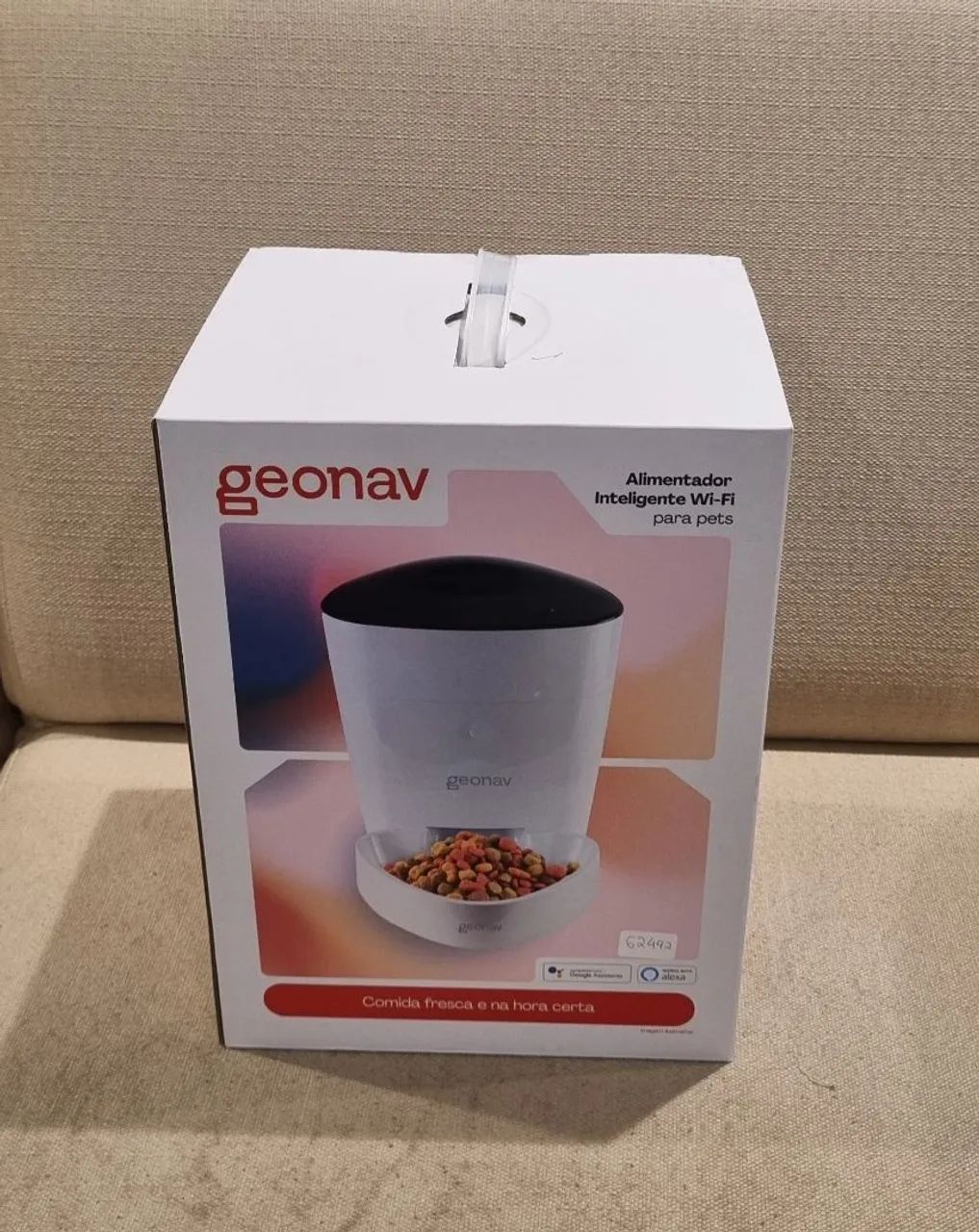 Comedouro Pet automático inteligente com Wi-Fi Geonav NOVO na caixa  - Foto 5