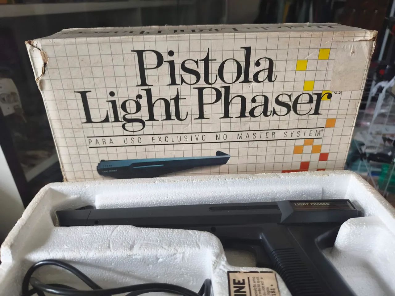 Light Phaser master system anos 90 funcionando! - Foto 4