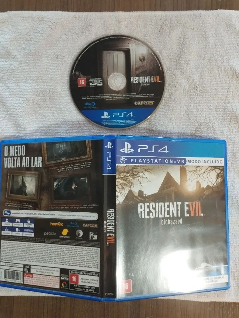 Resident Evil 7 - Completo - Original - PS4 - Jogos de Vídeo Game