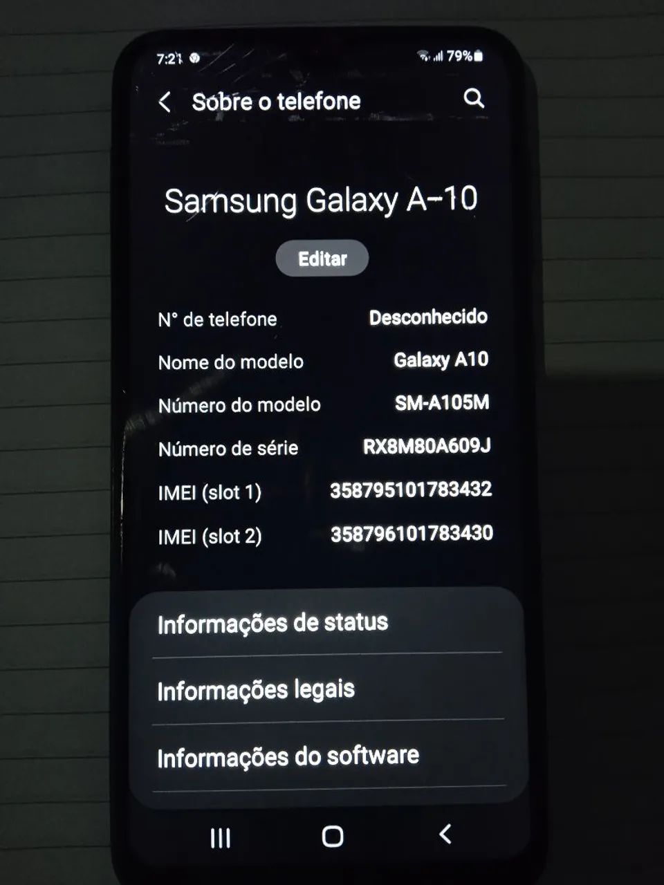 Samsung Galaxy A10  2019 - Foto 2