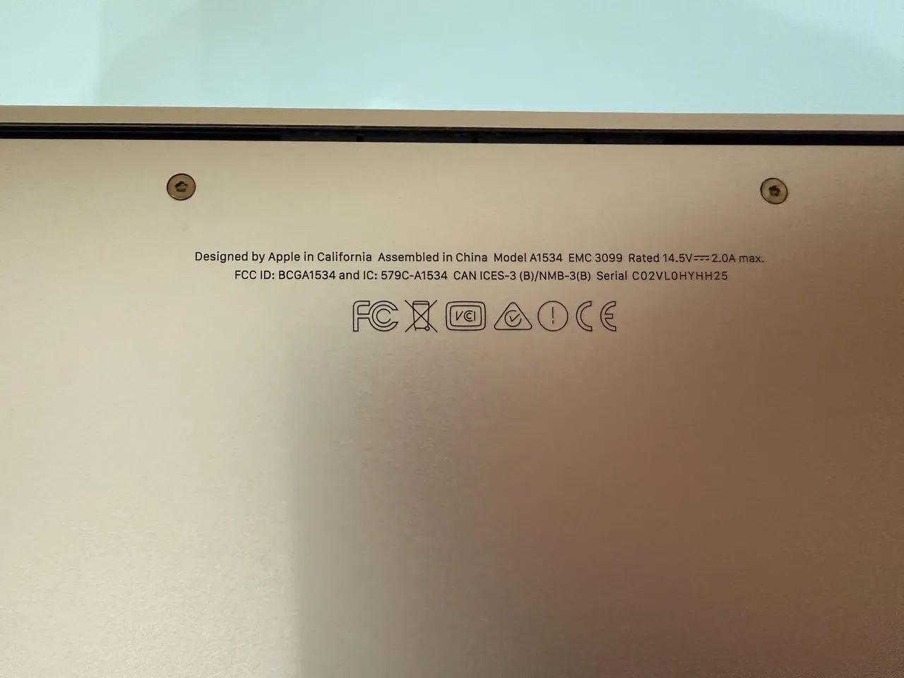 MAC 2017 para tirar peças 