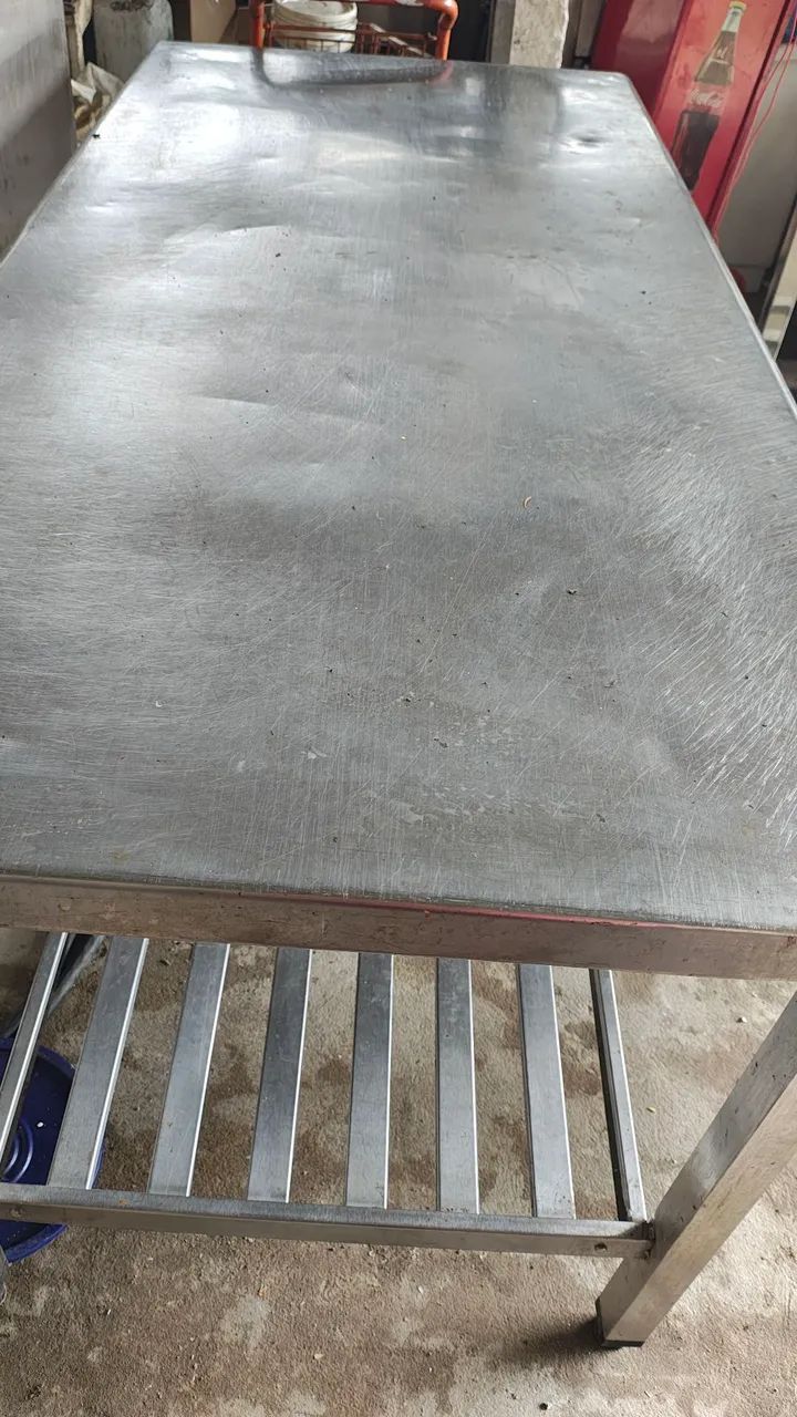 Mesa inox 1,90x90 - Foto 4