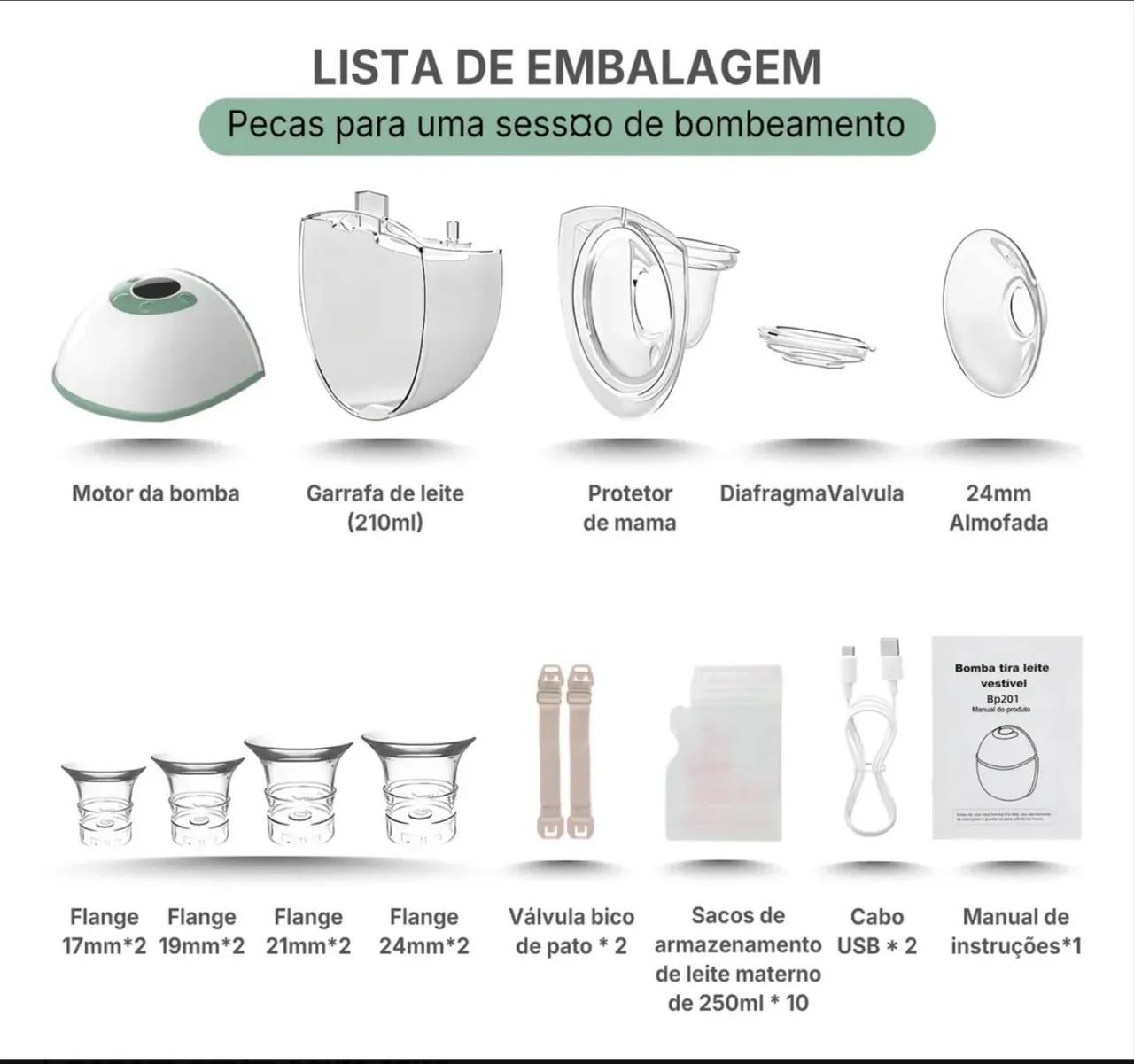 Bomba de Extração de leite  - Foto 2