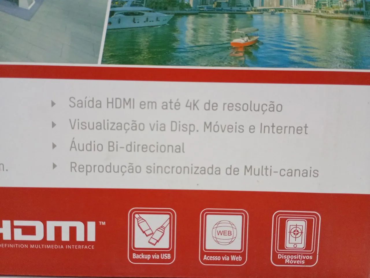 DVR HIKVISION 4 canais HGHI K1 já com HD de 1 terá  - Foto 3