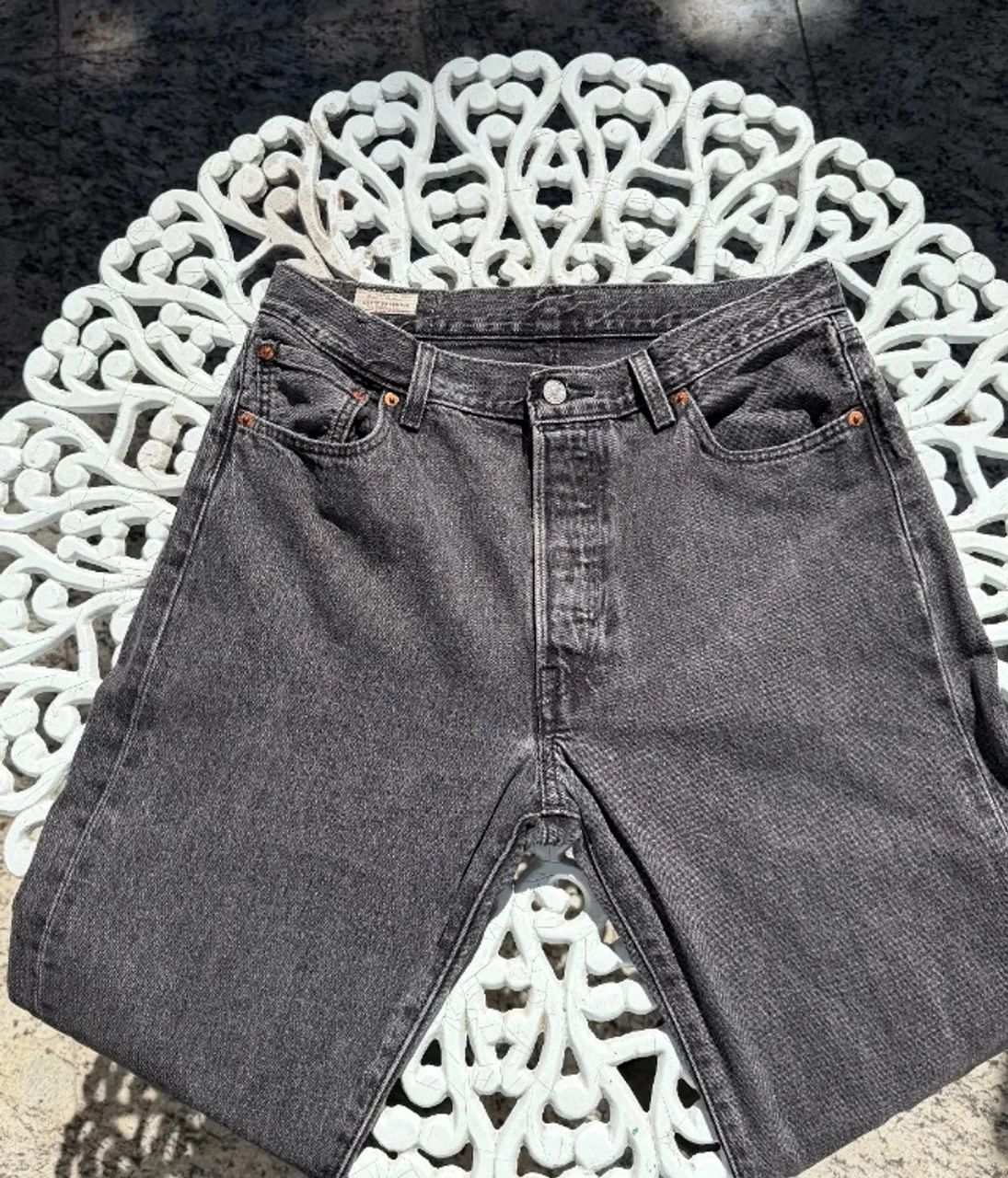 Calça Jeans Levi's 501 54' Reta 44 - Stoned - Foto 2