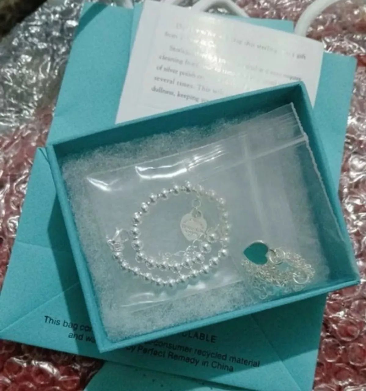 Cola e pulseira tiffany & co - Foto 4