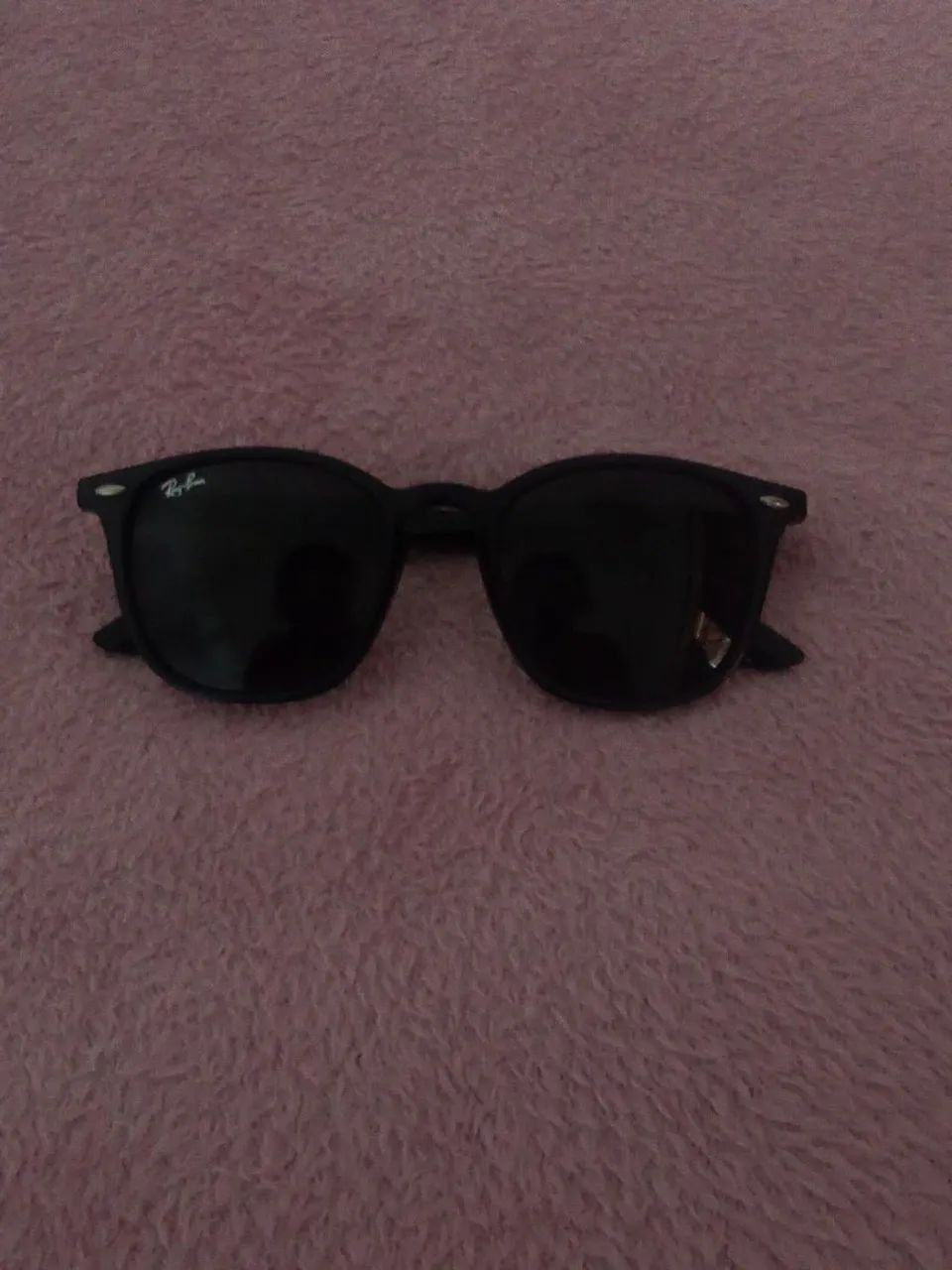 óculos de sol Ray-Ban RB4258 Black lentes de cristal