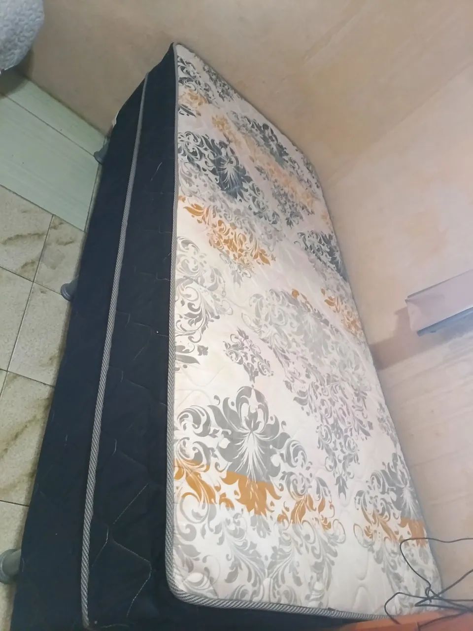 Cama box em molas solteiro  - Foto 3
