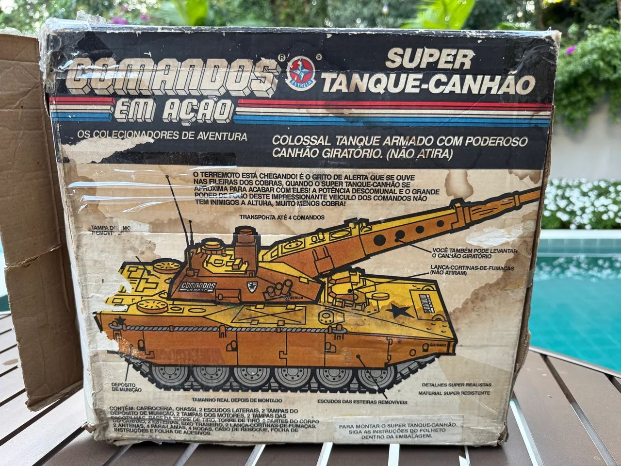 Comandos em Ação Estrela Super Tanque Canhão - Foto 5