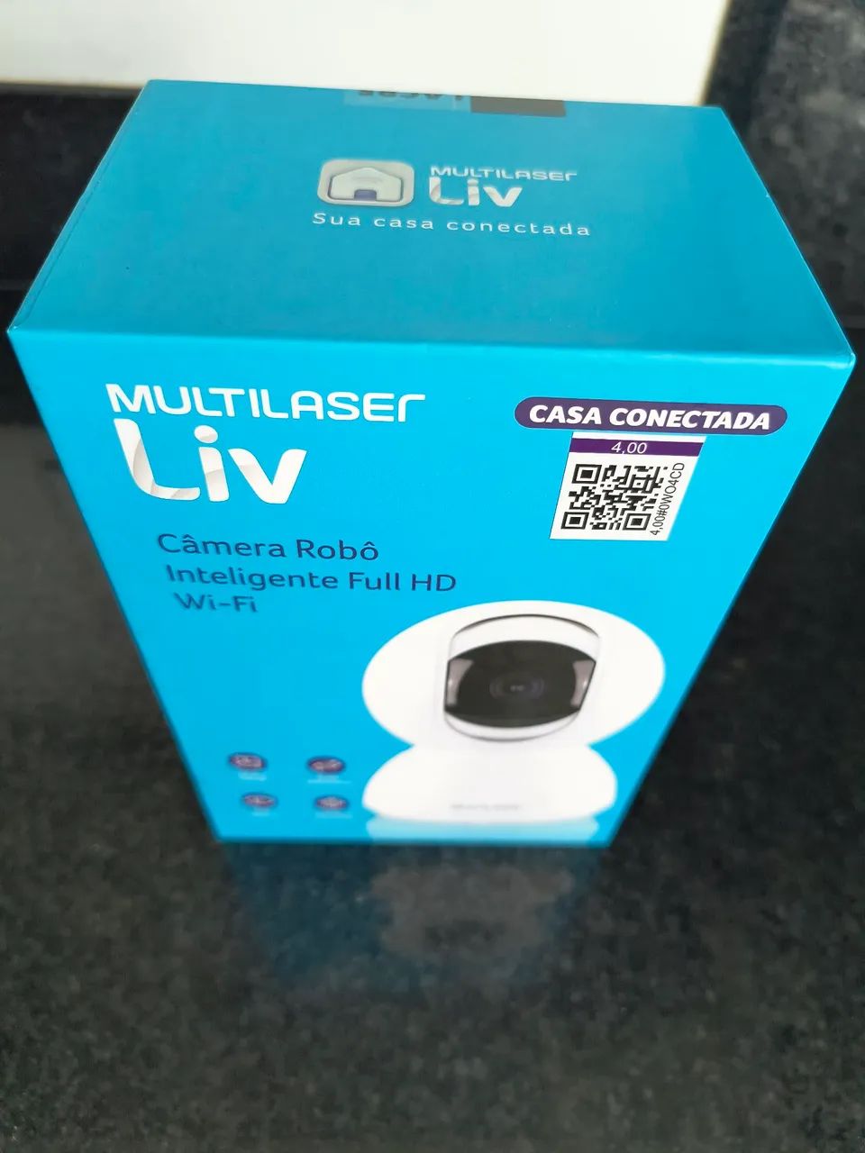 Câmera Robô Full HD Wi-Fi Multilaser. - Foto 5