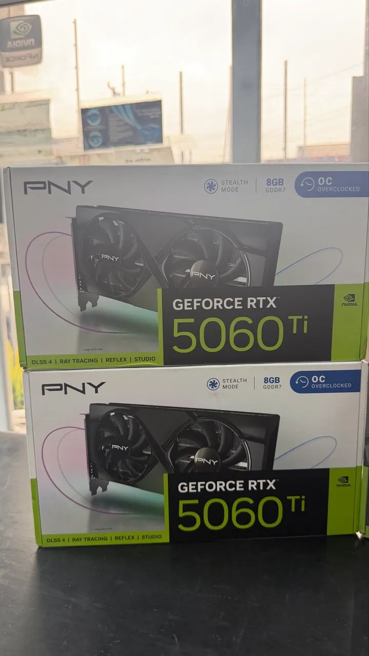 Placa de vídeo NOVA rtx 5060ti 8 gb 1 ANO DE GARANTIA  - Foto 2