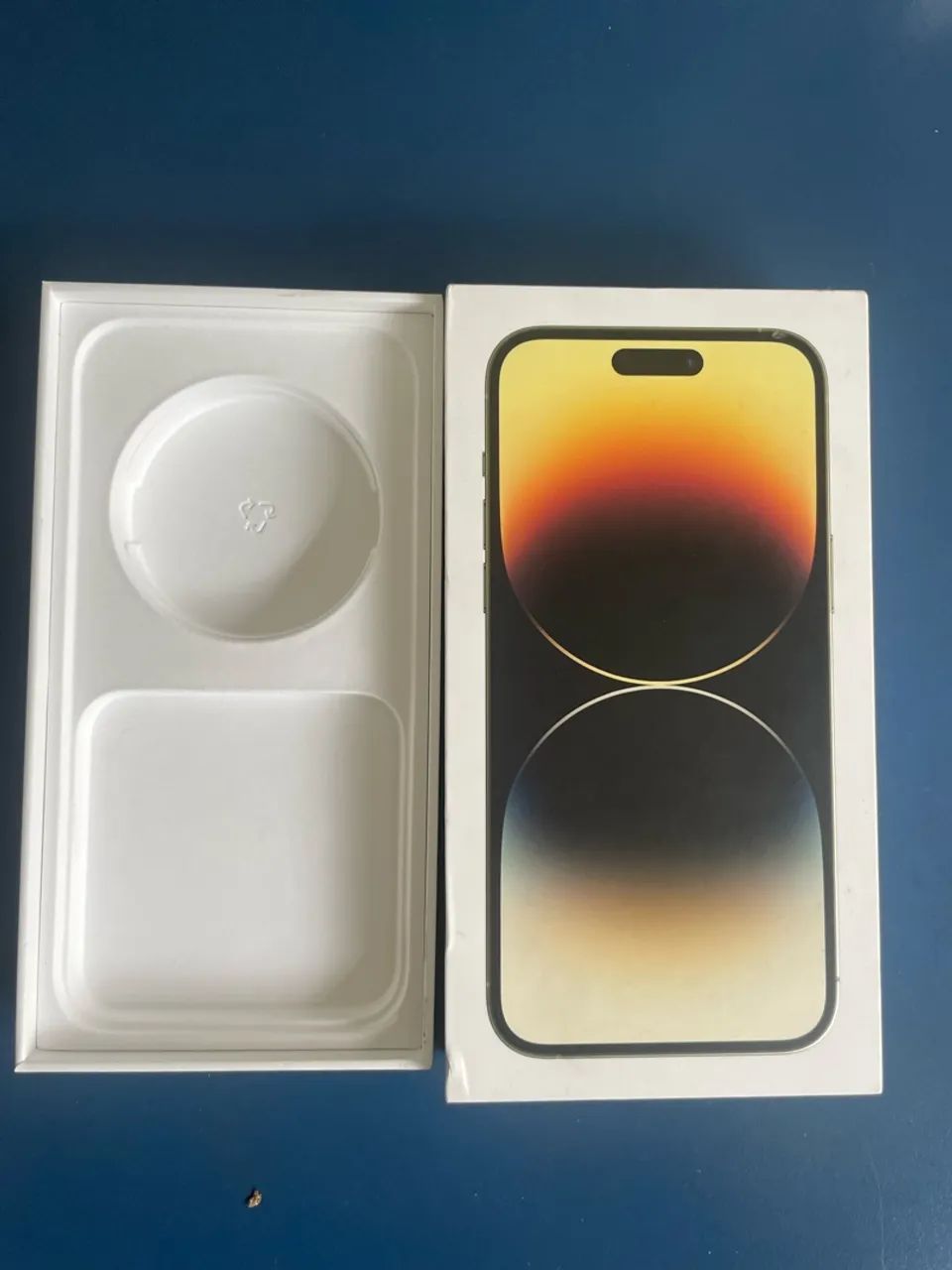 Caixa iPhone 14 Pro Max gold! - Foto 2