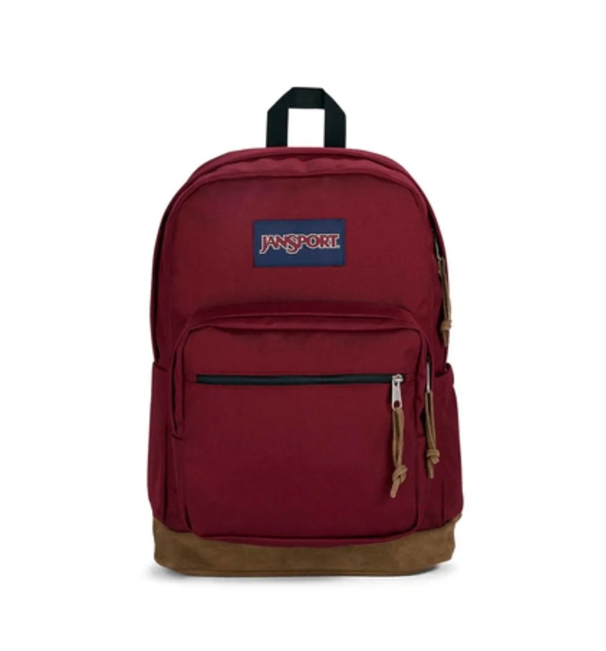Mochila JanSport Right Pack Original 31L Russett Red Notebook 15 Polegadas - Foto 4