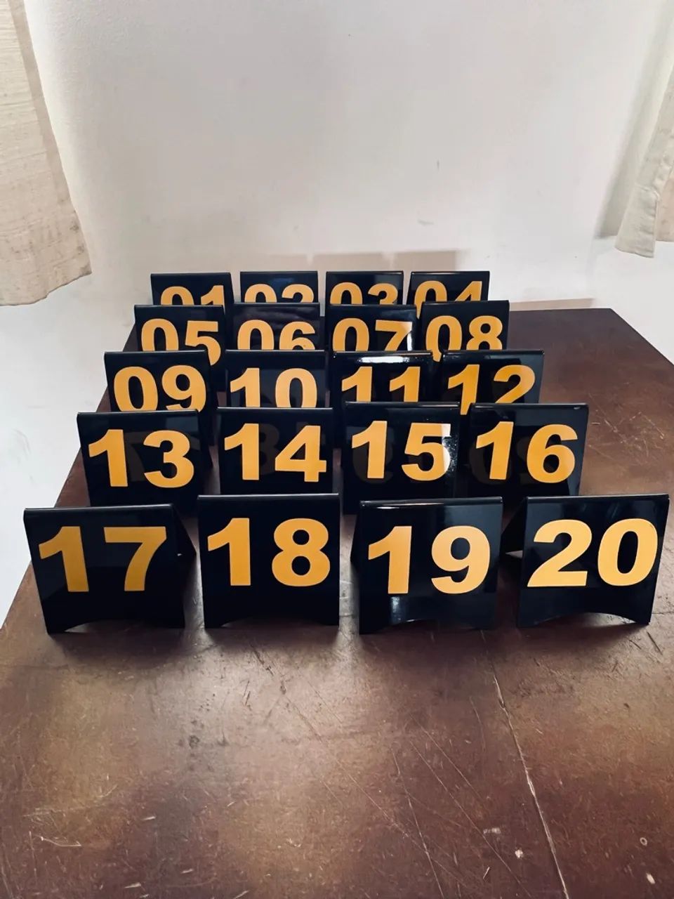 Placa número de mesa  - Foto 2