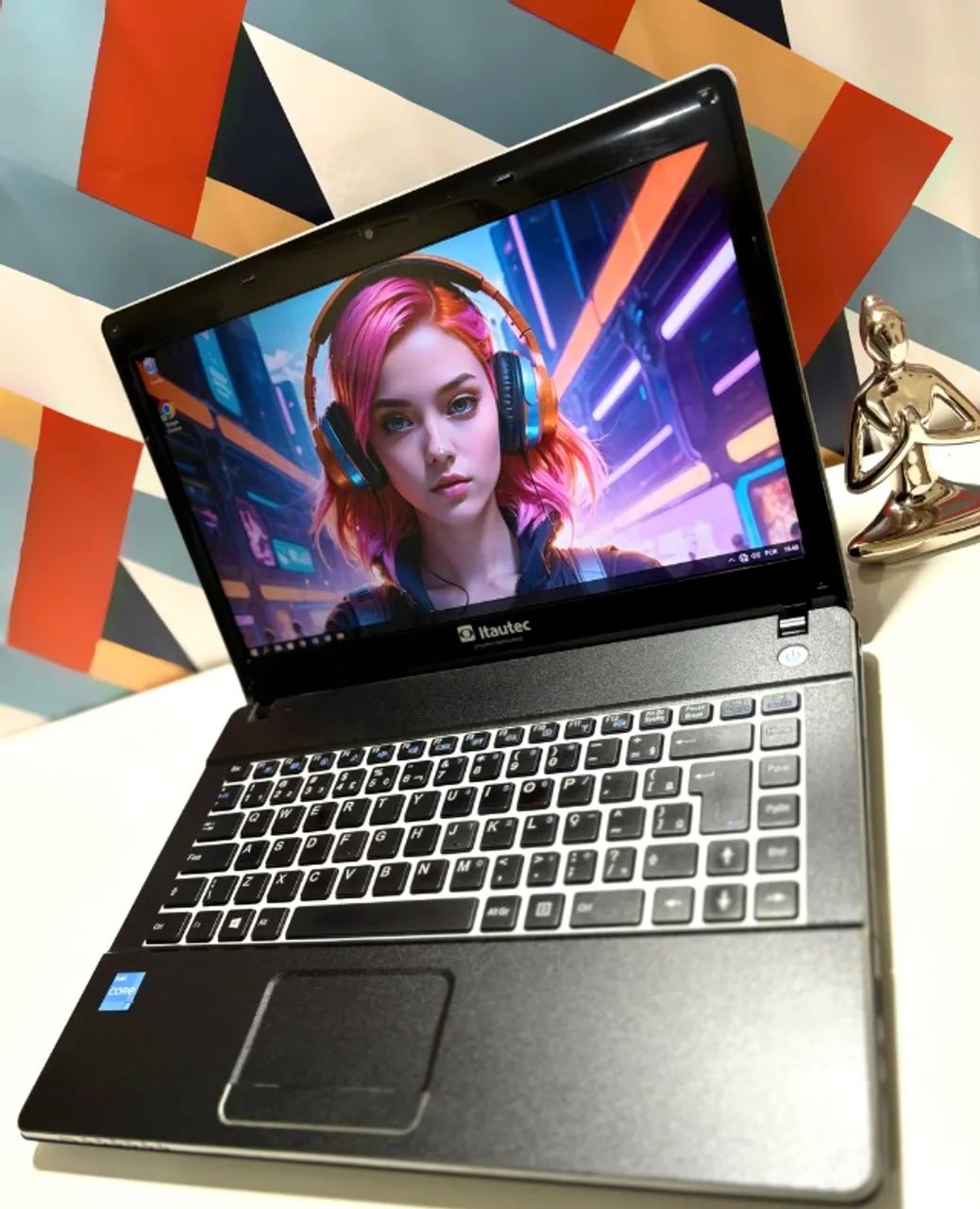 Notebook Core i3 RÁPIDO Itautec Ótimo!