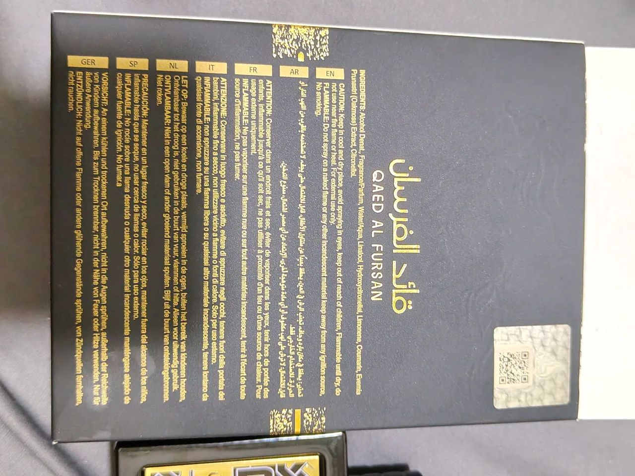 Perfume Qaed Al Fursan Lattafa - Foto 4