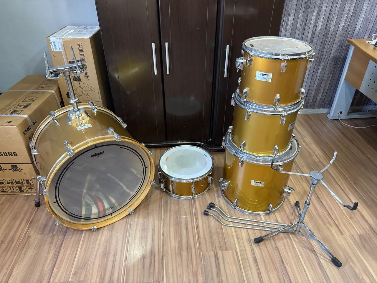 Shellpack Bateria Acústica Mapex V Series