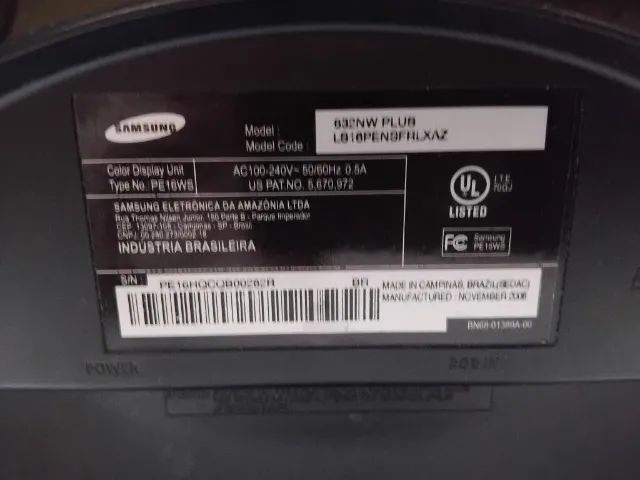 Monitor Samsung Sync Master 632 NW 15,6" - Foto 3