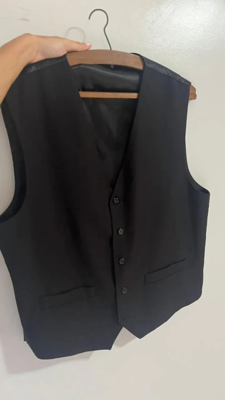 Blazer preto 48 - Foto 2