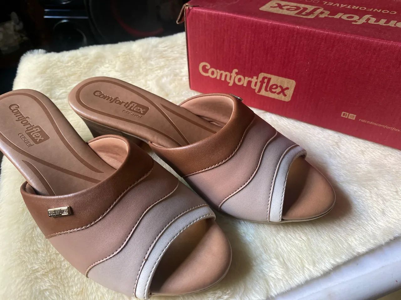 Sandália Comfortflex - Foto 2