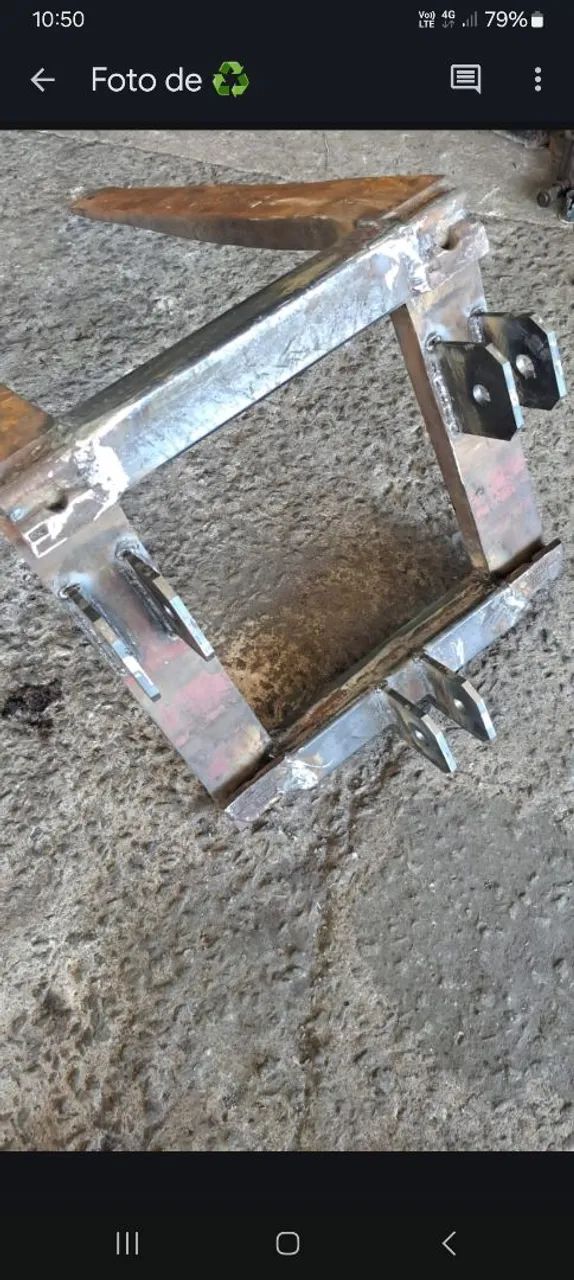 empilhadeira para trator  - Foto 2
