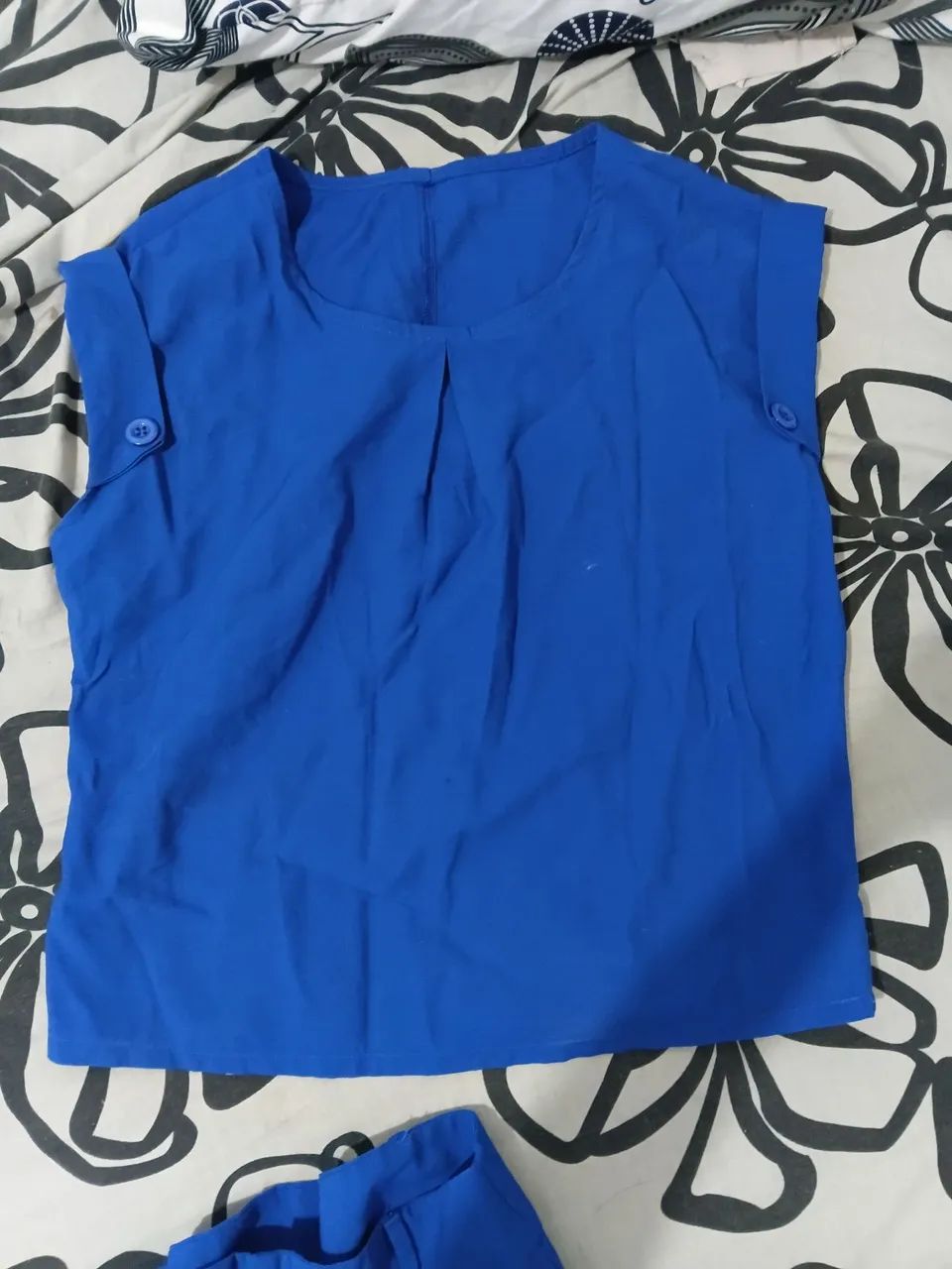 Conjunto alfaiataria azul royal - Foto 2