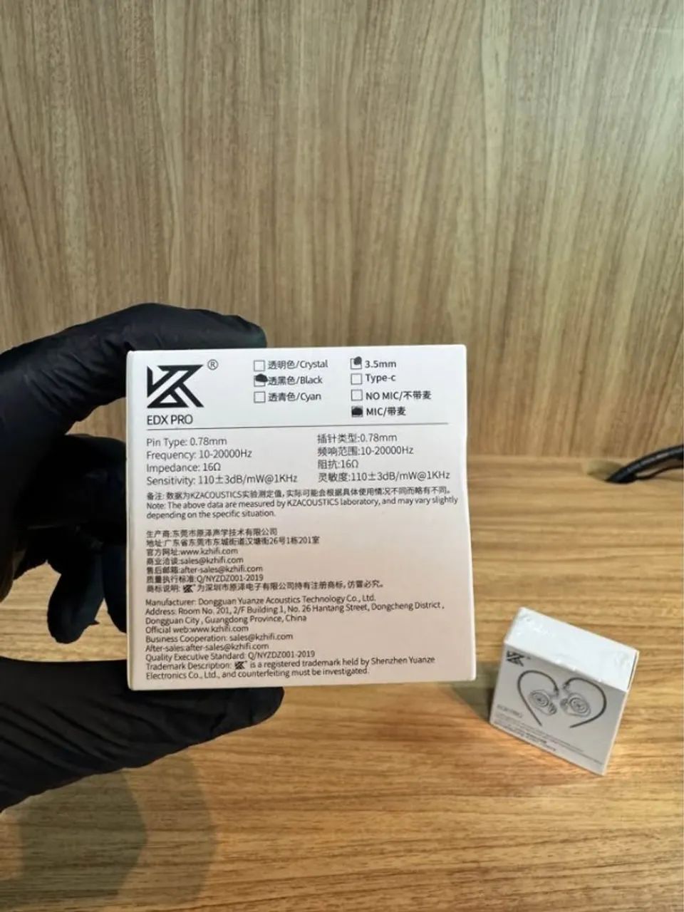 Fone KZ EDX Pro com Microfone Intra-Auricular - Foto 5