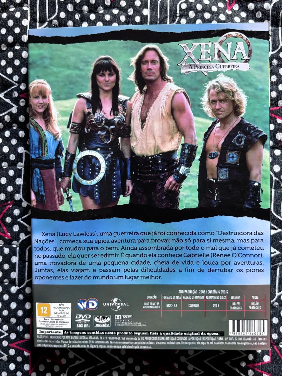 Box Dvd Xena a princesa guerreira - Primeira temporada - CDs, DVDs
