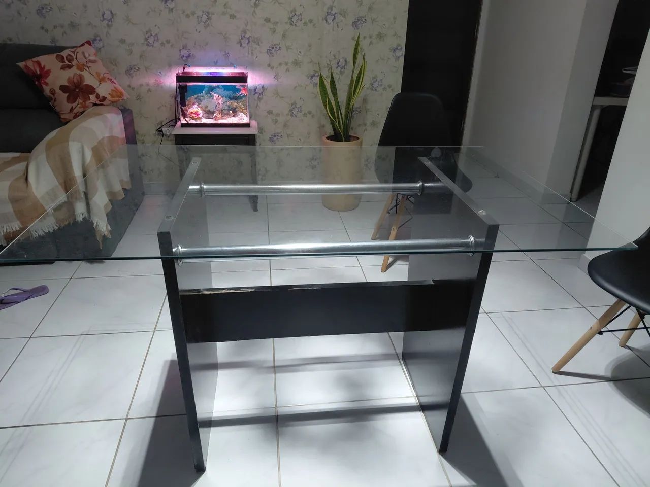 Mesa de vidro 