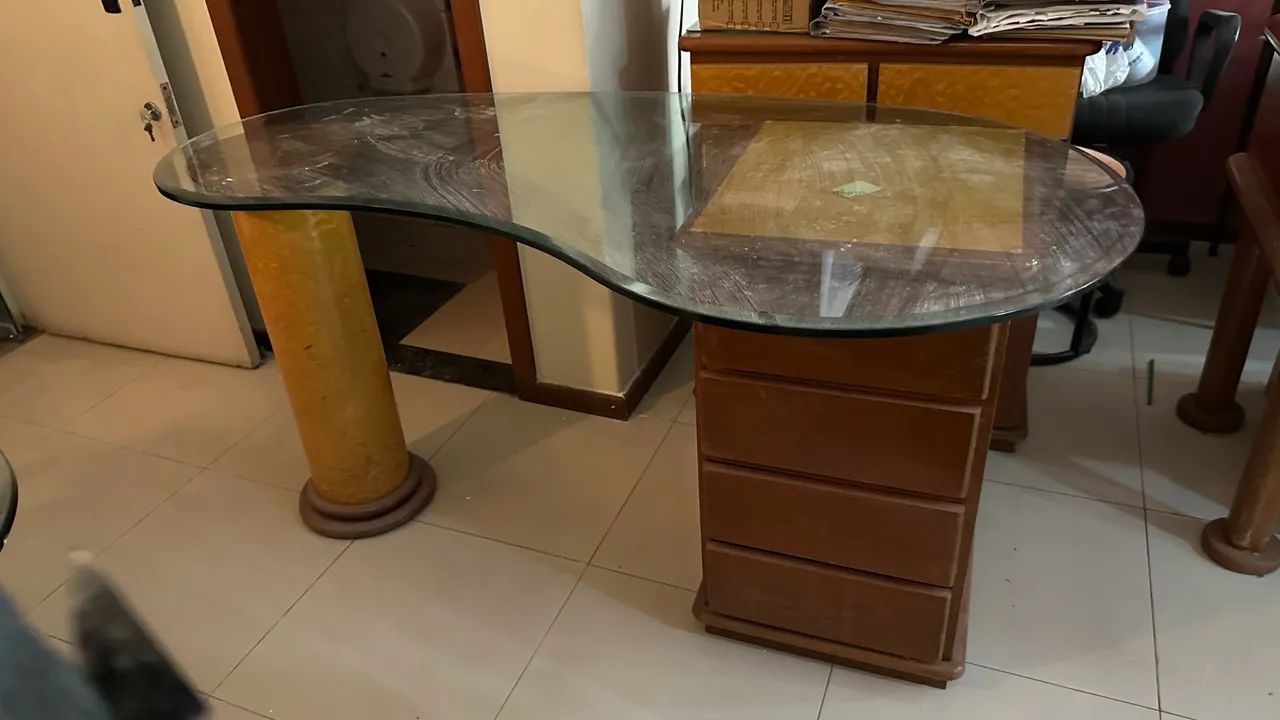 2 mesas de vidro por R$990,00 cada! - Foto 3