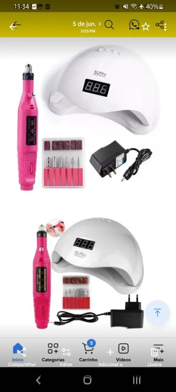 Vendo kit para manicure - Foto 2