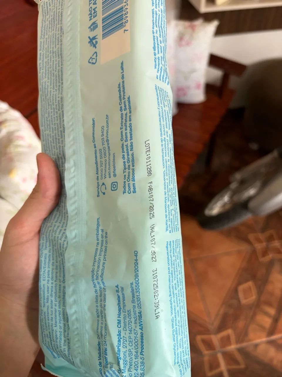Lenço umedecido  - Foto 2