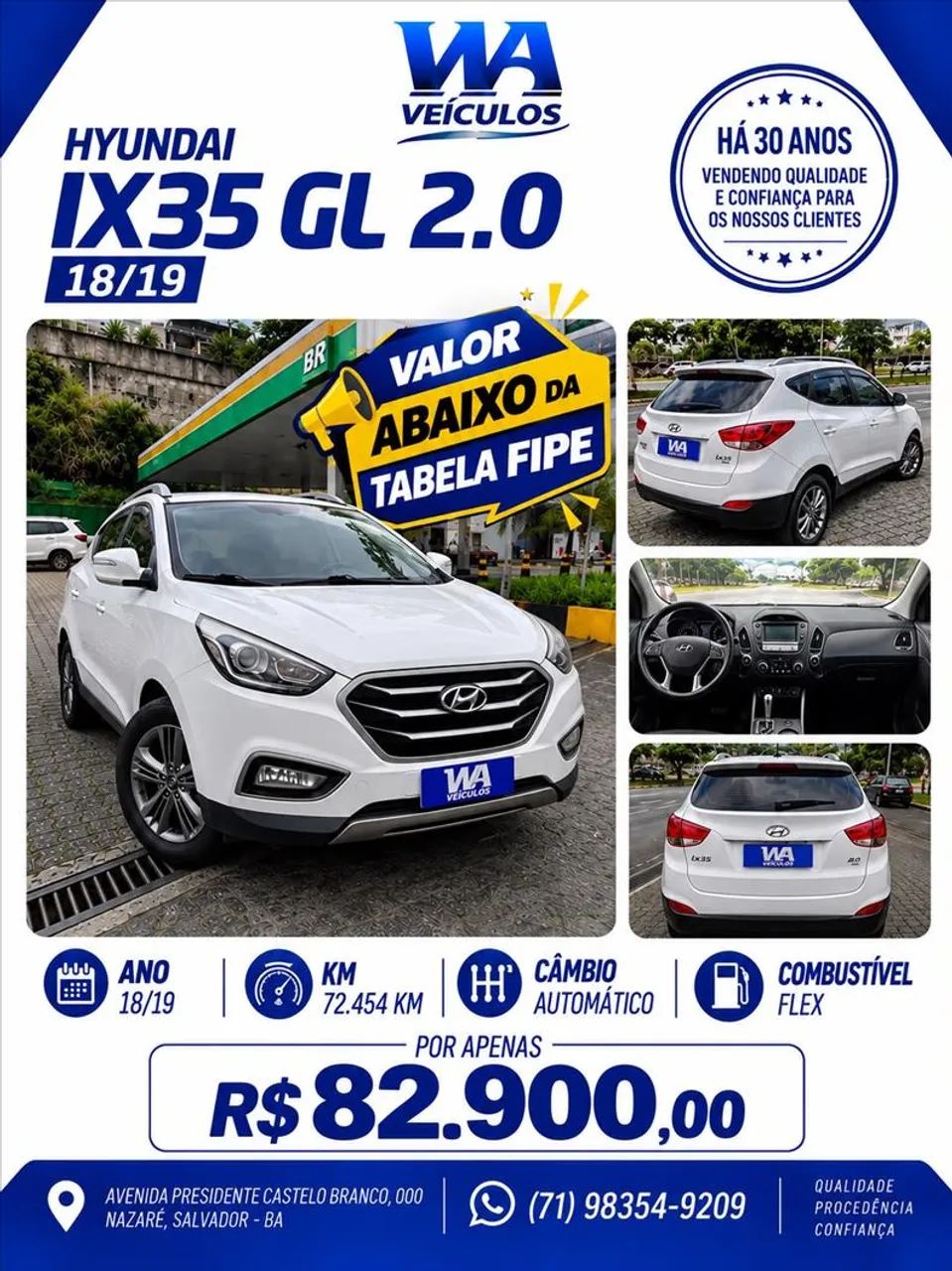 Hyundai Ix35 2.0 16V 2WD FLEX AUT. 2019