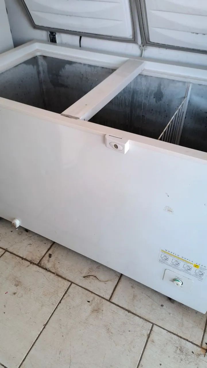 Freezer horizontal novo com garantia 