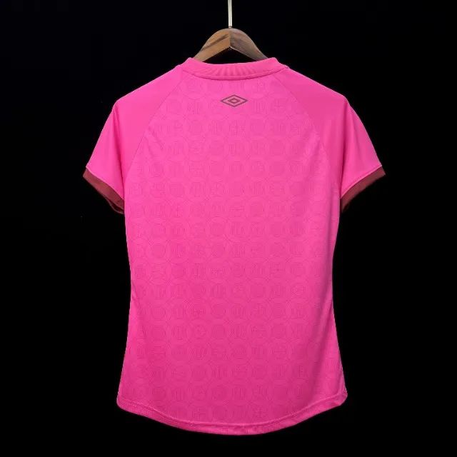 Camisa Fluminense Feminina Rosa 2023 - Foto 4