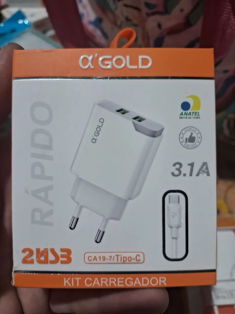 Carregador tipo C