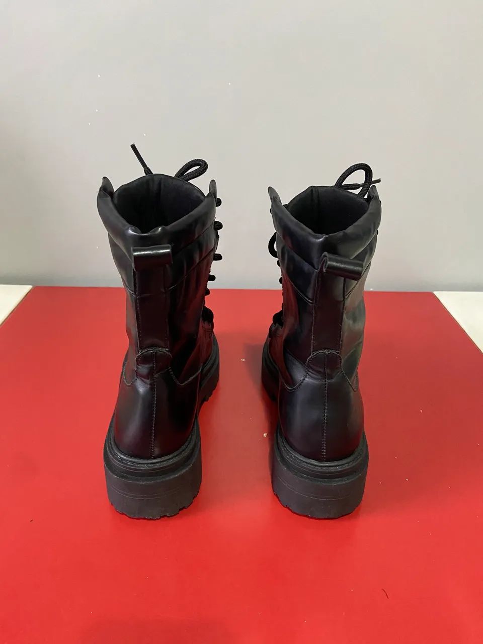Coturno Pink Heels Preto  - Foto 4