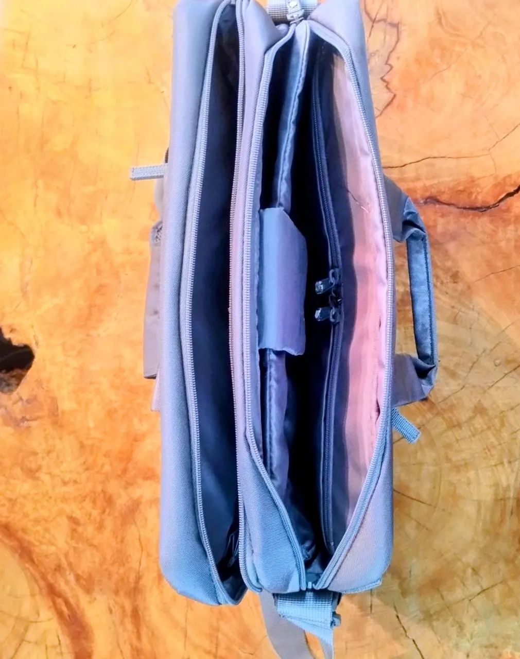 PASTA BOLSA NOVA SAMSONITE ORIGINAL BUSINESS NOTEBOOK PRO DLXIIII CINZA ENVIO GRÁTIS  - Foto 5