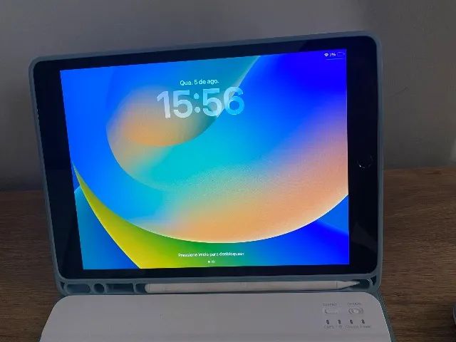 IPad 9ª geração + Pencil + Capa + Teclado + Mouse - Foto 4