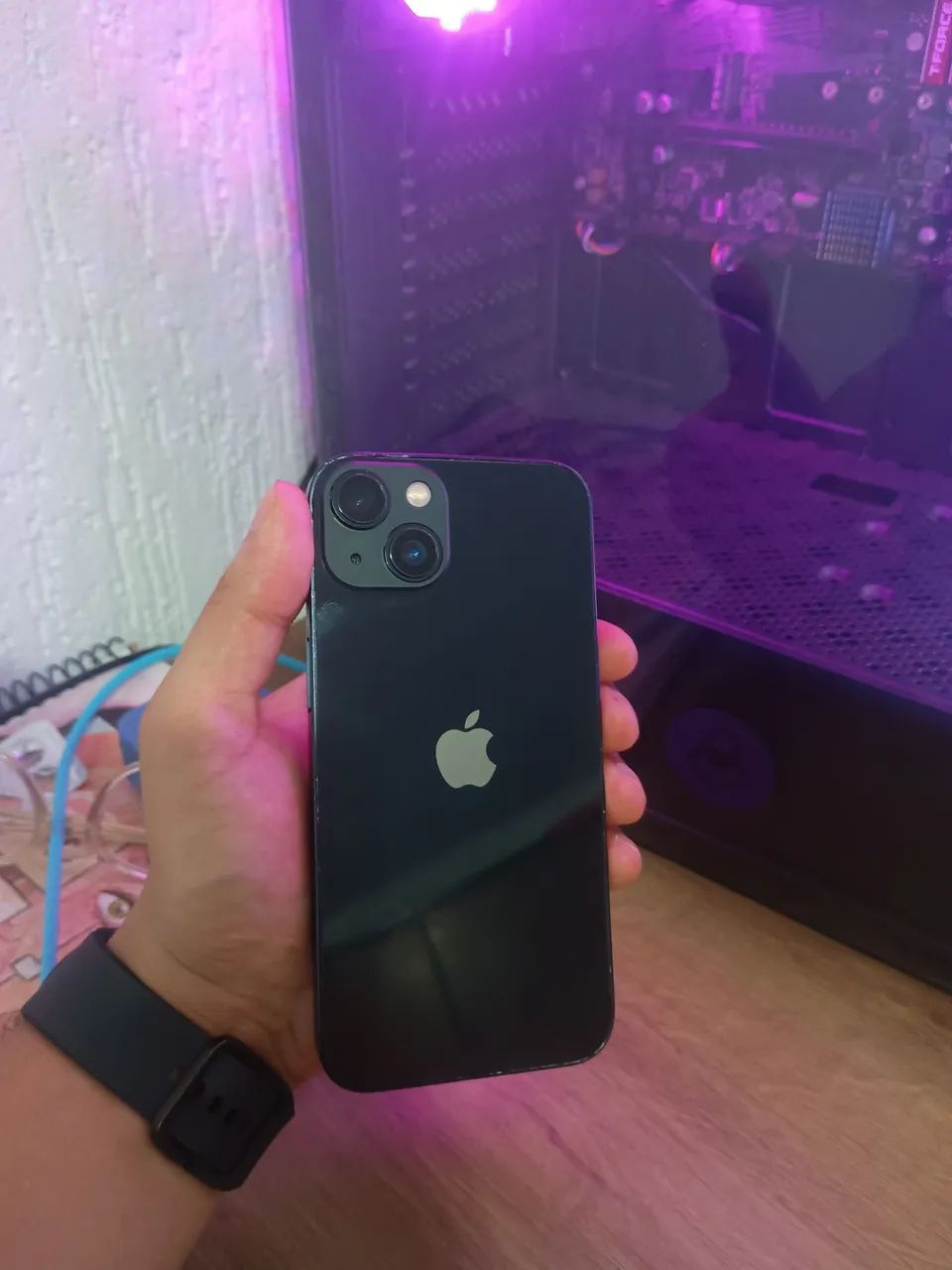 iPhone 13 128 midnight conservado  - Foto 4