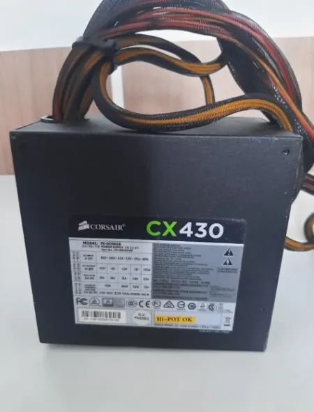 Fonte CX430 Corsair Nunca usada!!! - Foto 2