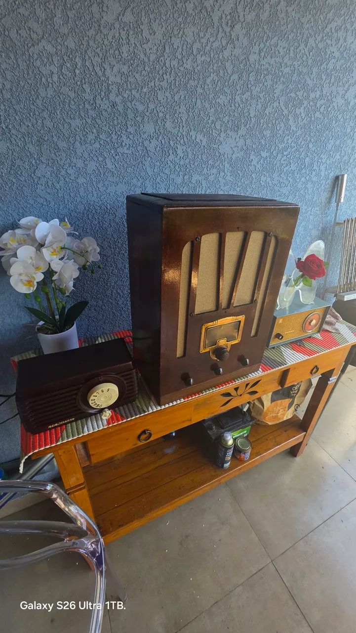 RADIO ANTIGO RCA USA. RARIDADE - Foto 3