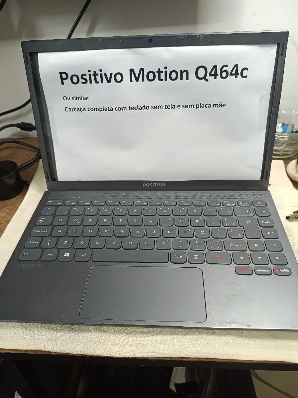 Carcaça completa notebook positivo Motion Q464c